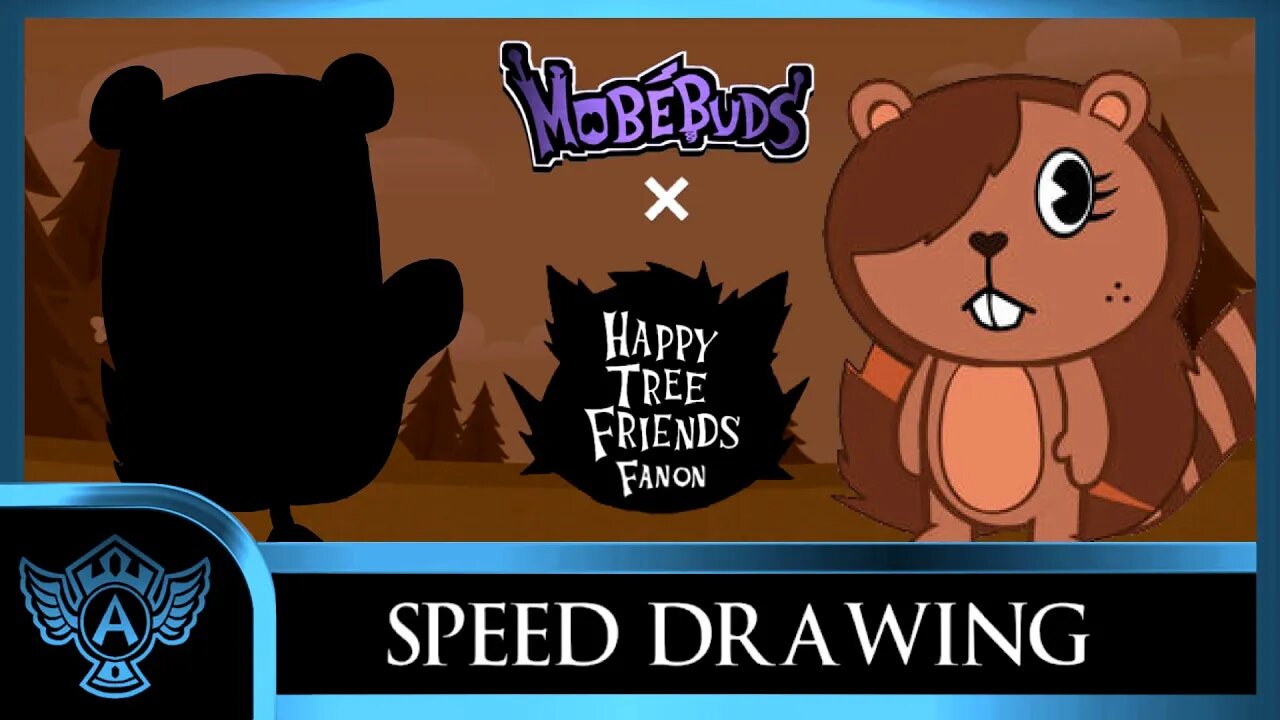 Speed Drawing: Happy Tree Friends Fanon - Coco | Mobebuds Style