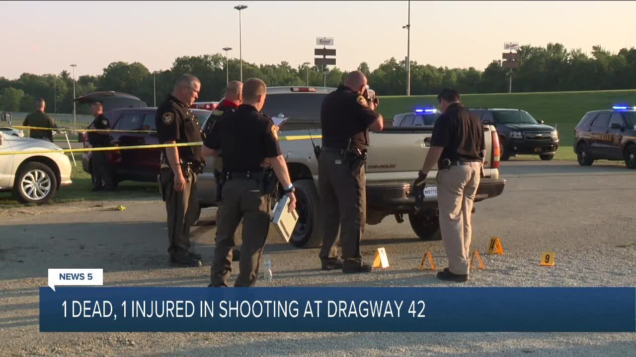 1 man fatally shot at race track in Wayne County, another hospitalized