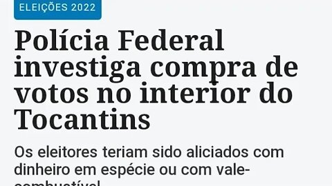 PRF DESCOBRE ESQUEMA DE COMPRA DE VOTOS NO TRANSPORTE. ESQUERDA JÁ TEM NOVA NARRATIVA