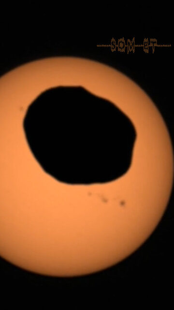 Som ET - 78 - Mars - Perseverance - Solar Eclipse on Mars - Phobos