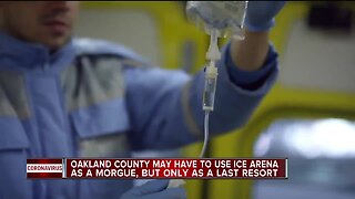 Oakland County may have to use ice arena as a morgue, but only as a last resort