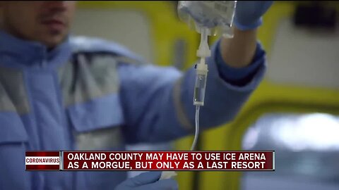 Oakland County may have to use ice arena as a morgue, but only as a last resort