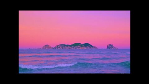 𝗛𝗼𝗹𝗶𝘀𝘁𝗶𝗰 𝗣𝗶𝗻𝗸 𝗦𝘂𝗻𝘀𝗲𝘁 🌅 2 Minute Healing Meditation Music (with the Sound of Ocean Waves)