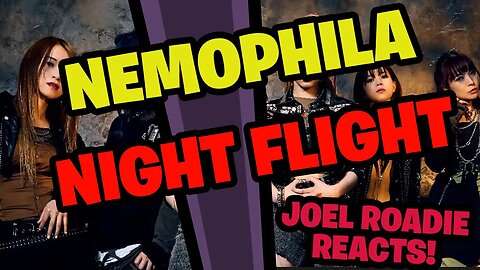 NEMOPHILA / Night Flight [Official Music Video] - Roadie Reacts