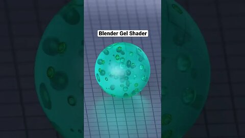 Custom B3D Gel Shader #animation #blender3d #digitalart #render #render #3d #modeling #3danimation