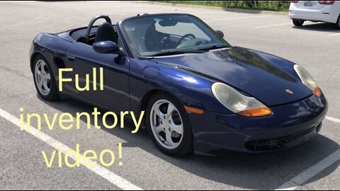 Fuzzy Dice Motors inventory update.