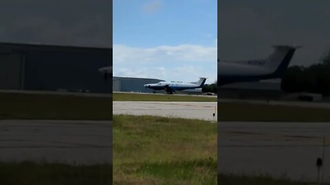 Pilatus PC-12 Takeoff Rwy 14 at KSFM