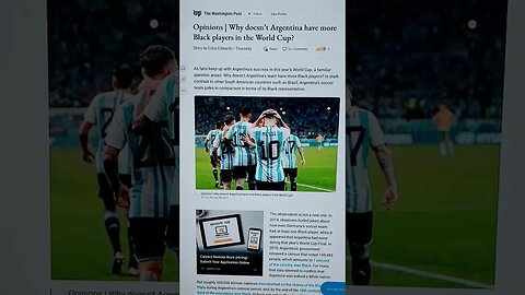 Western Media attack Argentina after World Cup loss