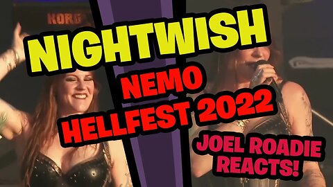 Nightwish - Nemo - Hellfest 2022 - Roadie Reacts