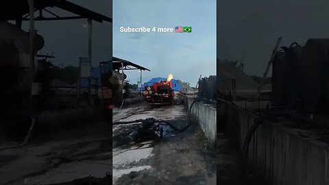 Truck in Fire