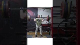 143 kg / 315 lb - Clean and Jerk