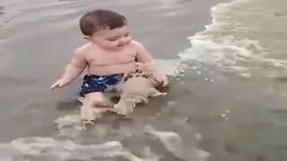 The cutest little kid you'll see today