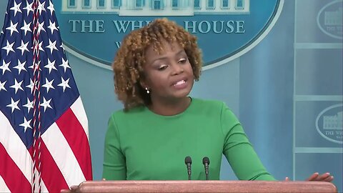 Karine Jean-Pierre Says Admin Stands By Biden’s Botched Response To Maui Wildfires Disaster