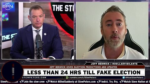 Millions lined up today to participate in their own Slavery! Jeff Berwick & Stew Peters!