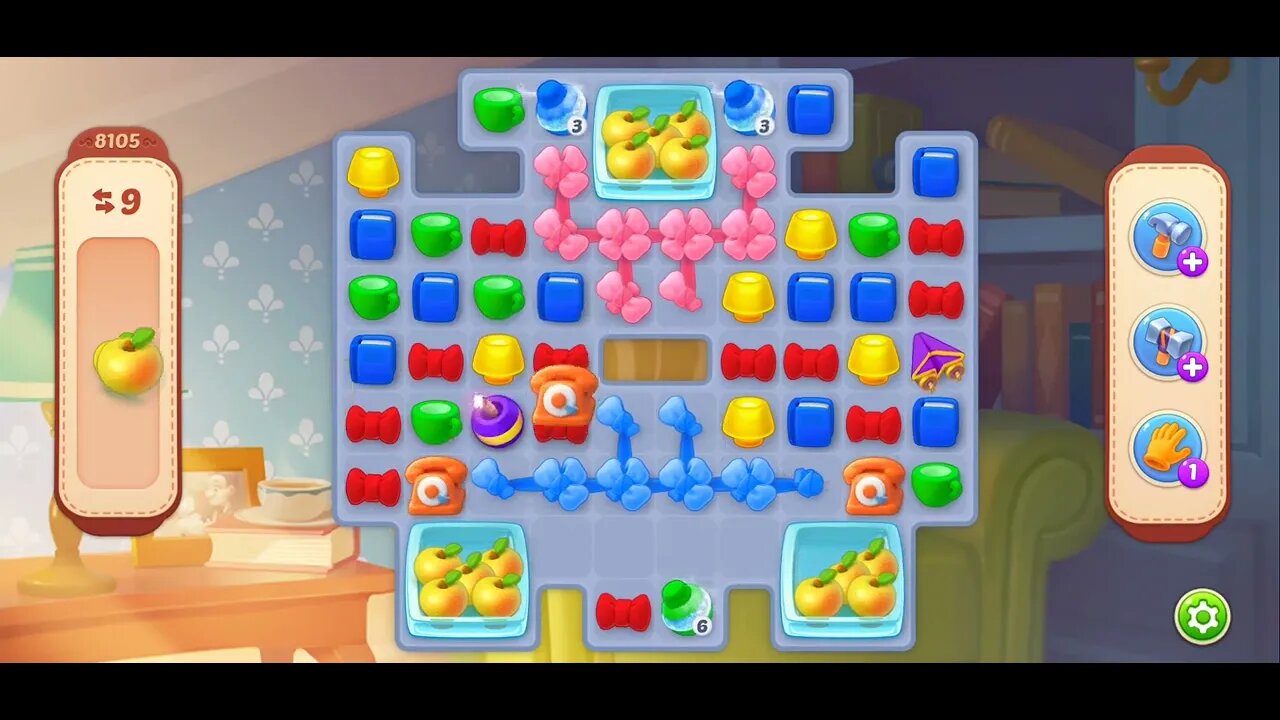 Playrix Homescapes Gameplay Walkthrough Level 8105