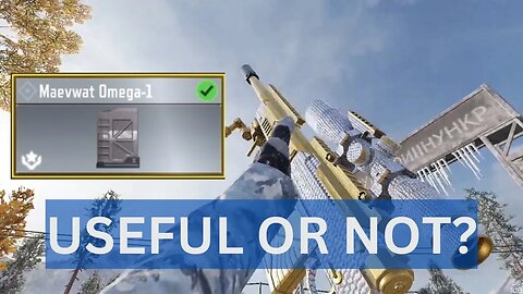 Maevwat Omega-1, Is it worth using?