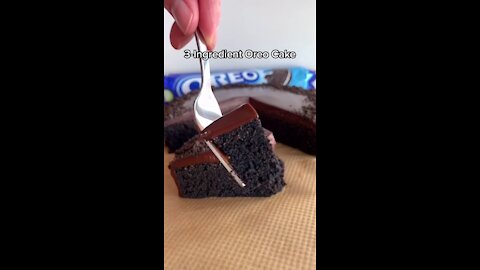 Chocolate cake making at home