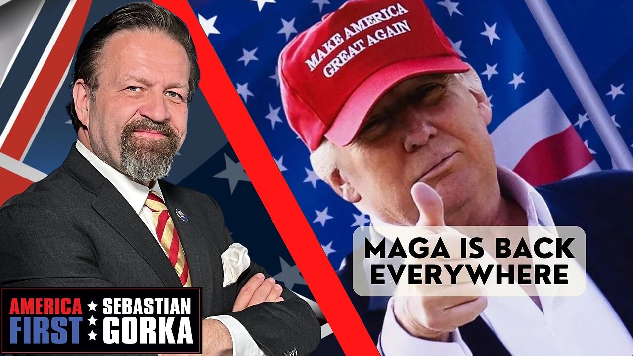 MAGA is back everywhere. Lord Conrad Black with Sebastian Gorka on AMERICA First