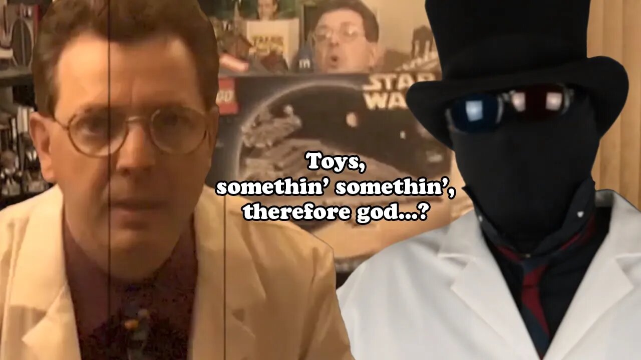 Labcoat toy guy’s awful design argument for god
