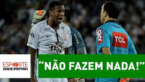 Repórter DETONA árbitros adicionais: "não fazem NADA!"