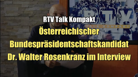 Bundespräsidentschaftskandidat Dr. Walter Rosenkranz im Interview (16.09.2022)