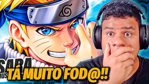 (ABSURDAMENTE F0DA!) A VONTADE DO FOGO | Naruto (Clássico) | Basara | React Anime Pro