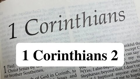 1 Corinthians Chapter 2