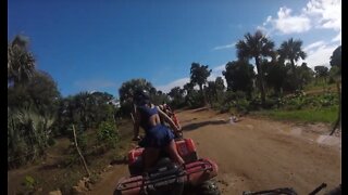ATV riding in Dominican Republic
