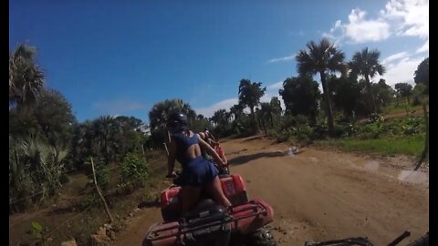 ATV riding in Dominican Republic