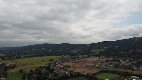 Malvern Hills 360 4K Drone view.