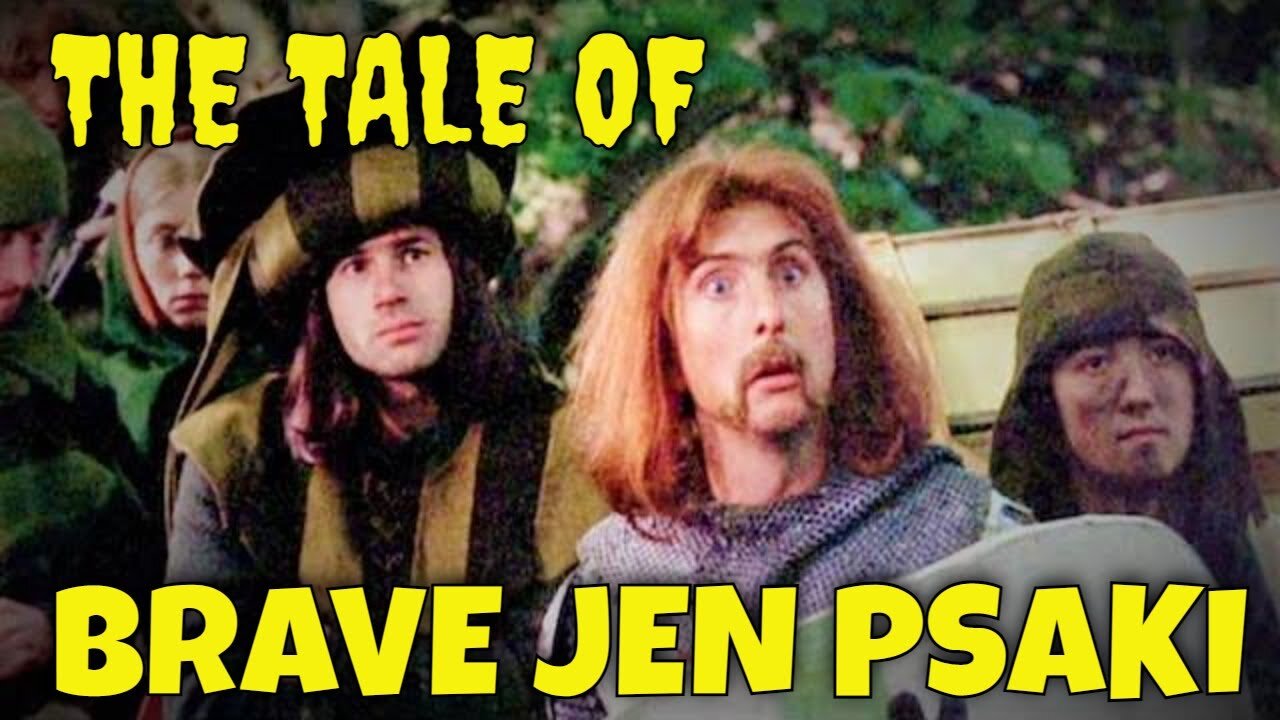 "What Happened to My Body, My Choice" - Jen Psaki Ran Away Today like "Brave" Sir Robin!