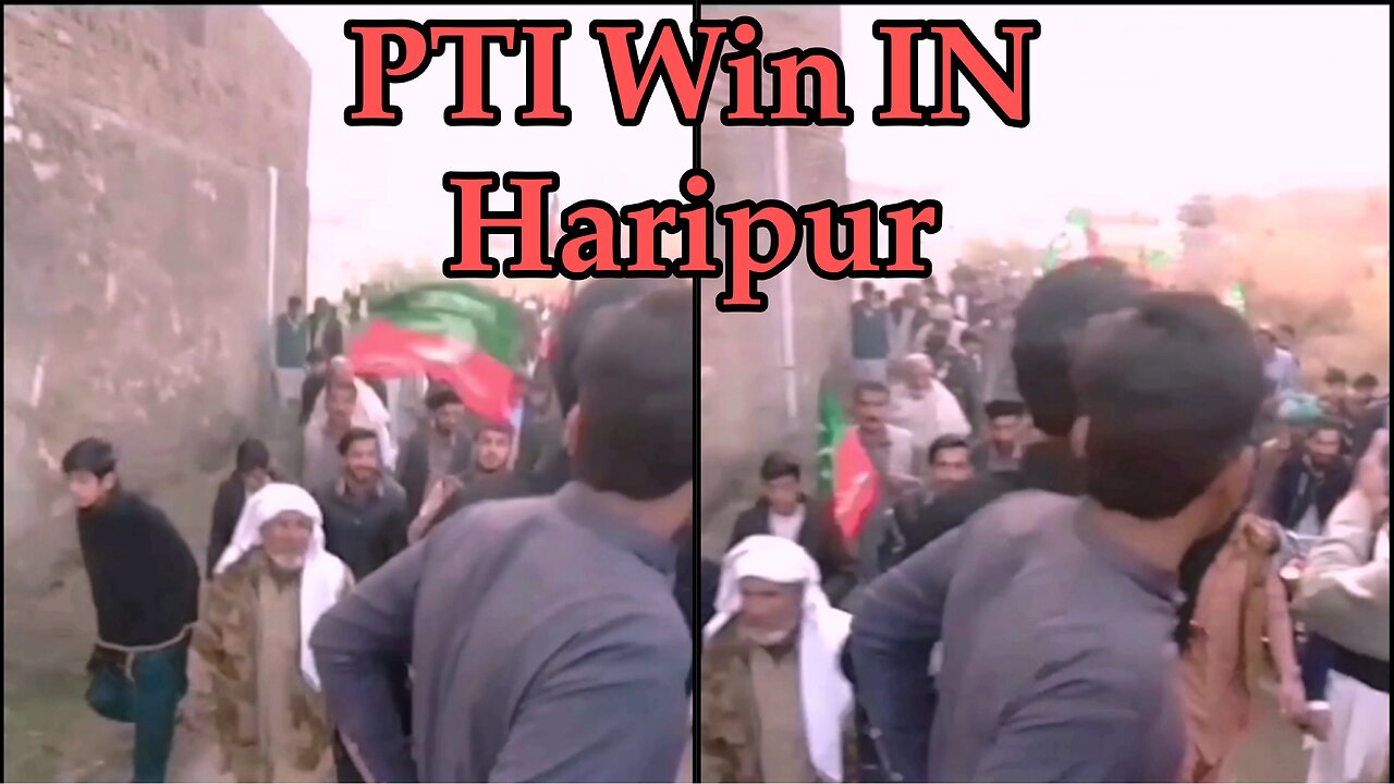 Celebration PTI Independent Candidate Win Election Seat