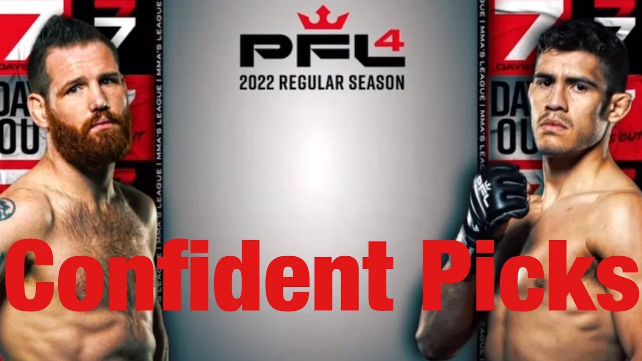 PFL 2022 Week 4 Collard Vs Martinez Most Confident Picks