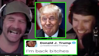 Donald trump is back on Twitter
