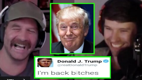Donald trump is back on Twitter