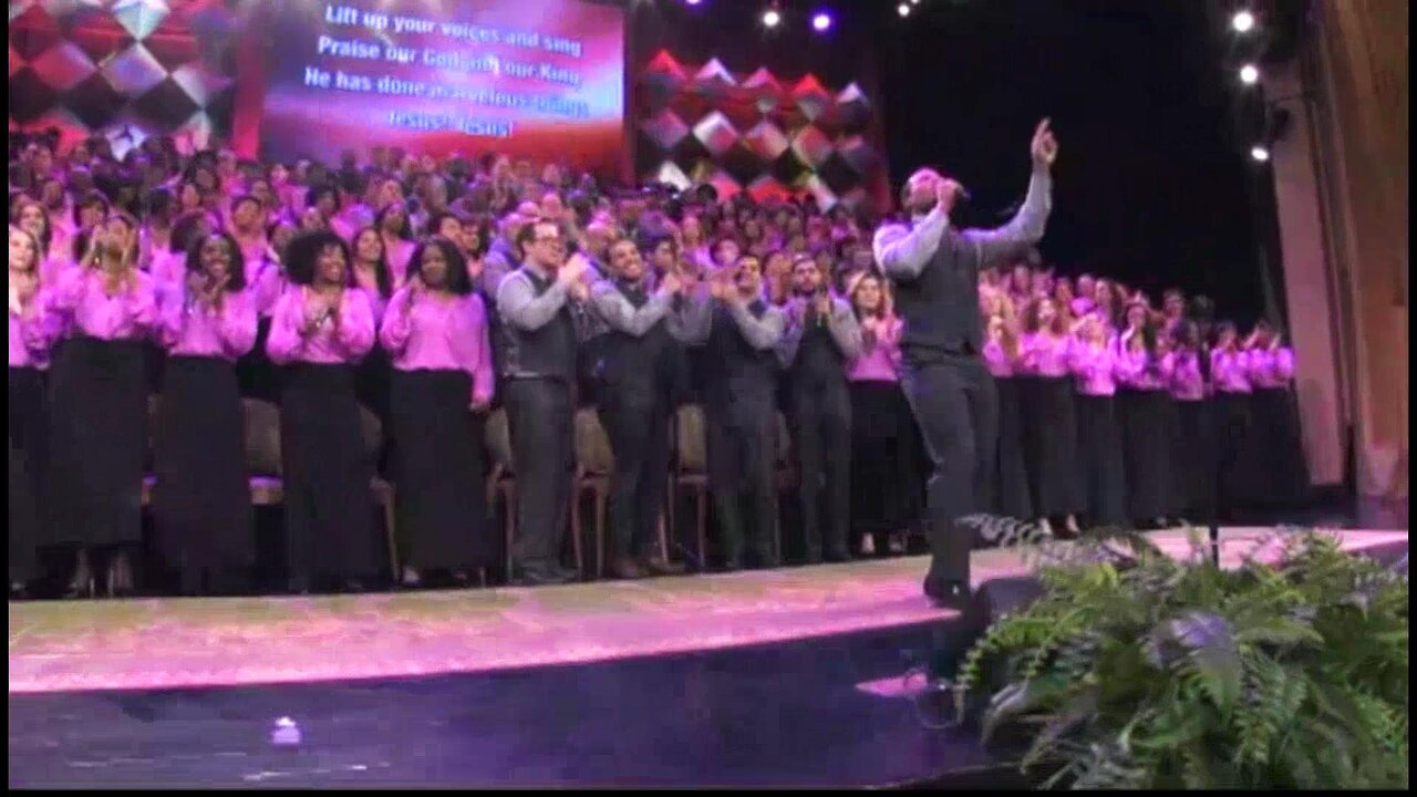 "Praise Him" sung by the Brooklyn Tabernacle Choir