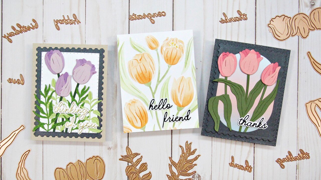 Spellbinders | Tulip Garden by Simon Hurley