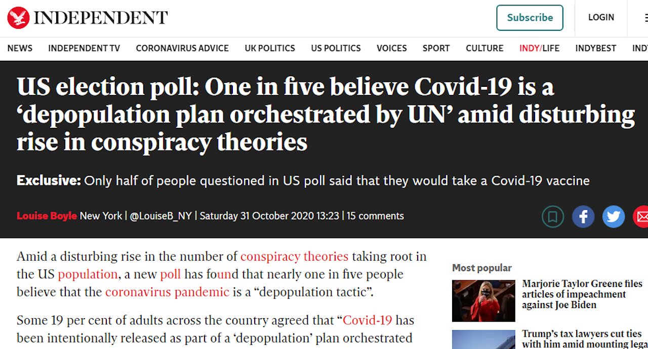 Covid Is Meant To Clear Most People Off The Earth? So The Super Rich Can Enjoy It Like Big Estates?