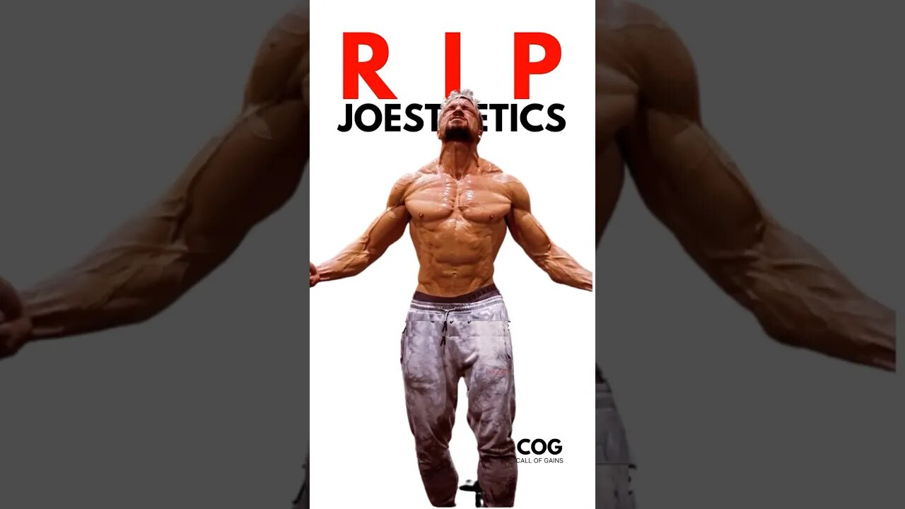 Rest in peace, JoeAesthetics. You will be deeply missed.🕊️💖 #bodybuilding ##joesthetics #rip