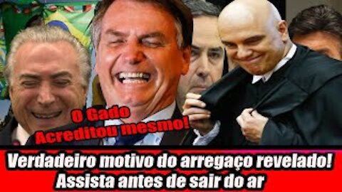 Verdadeiro motivo do arregaço revelado! Assista antes de sair do ar