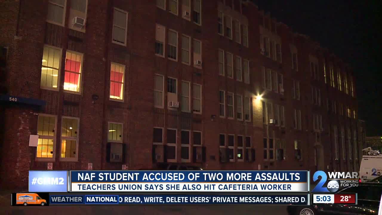 Student arrested after alleged assault on school nurse and aide