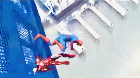 GTA5 Spider-Man Vs. Iron Man 01