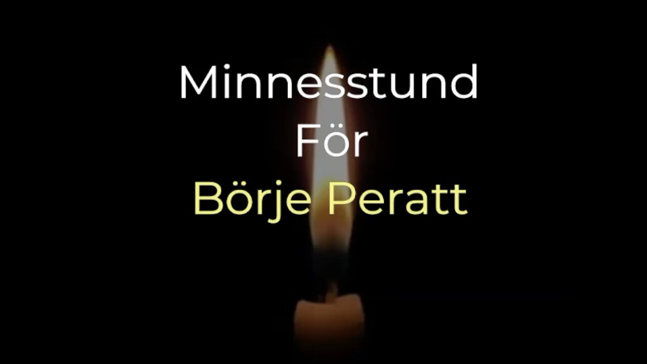 En hyllning till Börje Peratt en sann hjälte som ville befria och väcka folket