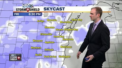 Gino Recchia NBC26 Storm Shield Weather Forecast