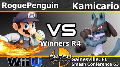 RoguePenguin (Mario) vs. Kamicario (Lucario) - Winners R4 - SC63