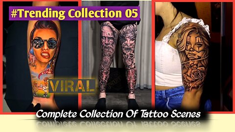 Beautiful Tattoos | Tattoo Design Video😯 | Most Beautiful Art😍 | Trending Tattoo Designs 💪