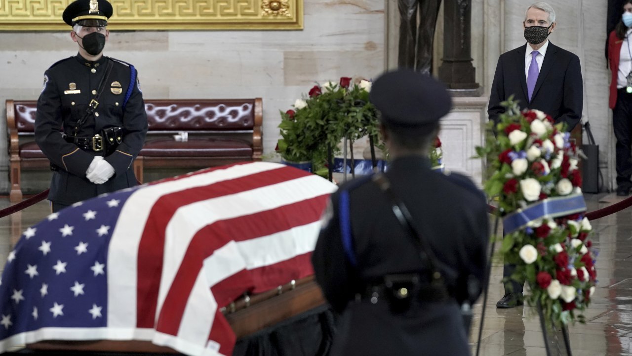 Capitol Officer Lies In Honor: 'He Became A Martyr For Our Democracy'