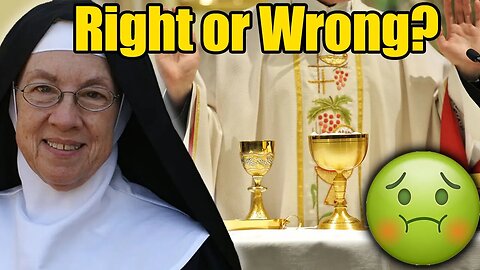 Is it OK to be Disgusted by the Novus Ordo Mass? - Mother Miriam