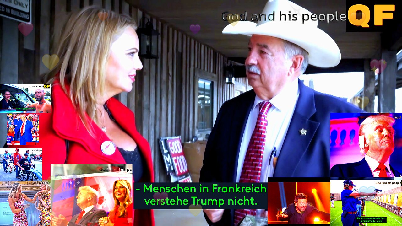 D.J.Trump . God and his people . "Laura" Haïm . Patrick