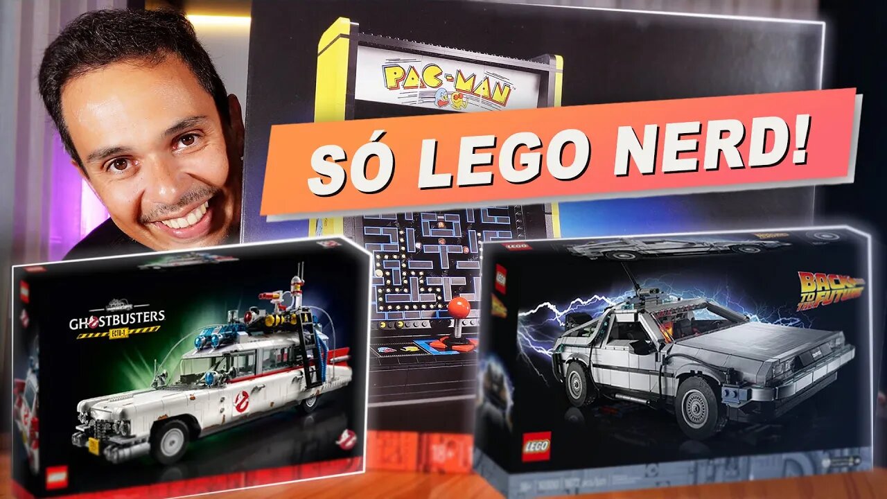 Meus novos Legos! Qual você quer que eu monte?